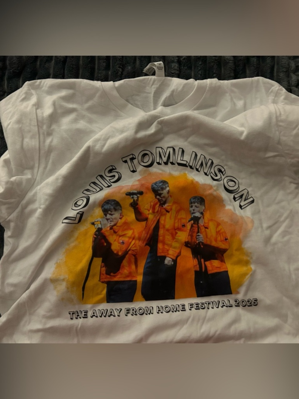 LOUIS TOMLINSON 2025 AWAY FROM HOME FESTIVAL tee